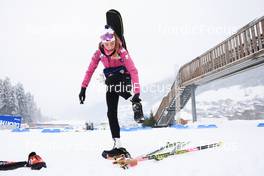 14.12.2022, Annecy-Le Grand Bornand, France (FRA): Marketa Davidova (CZE) - IBU World Cup Biathlon, training, Annecy-Le Grand Bornand (FRA). www.nordicfocus.com. © Manzoni/NordicFocus. Every downloaded picture is fee-liable.