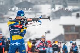 13.12.2022, Annecy-Le Grand Bornand, France (FRA): Sebastian Samuelsson of Sweden -  IBU World Cup Biathlon, training, Annecy-Le Grand Bornand (FRA). www.nordicfocus.com. © Authamayou/NordicFocus. Every downloaded picture is fee-liable.