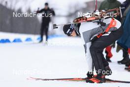 14.12.2022, Annecy-Le Grand Bornand, France (FRA): Justus Strelow (GER) - IBU World Cup Biathlon, training, Annecy-Le Grand Bornand (FRA). www.nordicfocus.com. © Manzoni/NordicFocus. Every downloaded picture is fee-liable.