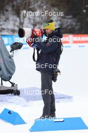 14.12.2022, Annecy-Le Grand Bornand, France (FRA): Vianney Thibaut (FRA) NordicFocus Staff photographer - IBU World Cup Biathlon, training, Annecy-Le Grand Bornand (FRA). www.nordicfocus.com. © Manzoni/NordicFocus. Every downloaded picture is fee-liable.