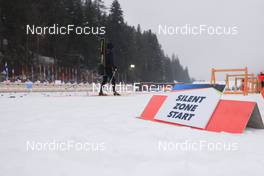 14.12.2022, Annecy-Le Grand Bornand, France (FRA): Event Feature: Track sign - IBU World Cup Biathlon, training, Annecy-Le Grand Bornand (FRA). www.nordicfocus.com. © Manzoni/NordicFocus. Every downloaded picture is fee-liable.