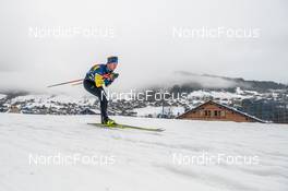 14.12.2022, Annecy-Le Grand Bornand, France (FRA): Emil Nykvist (SWE) -  IBU World Cup Biathlon, training, Annecy-Le Grand Bornand (FRA). www.nordicfocus.com. © Authamayou/NordicFocus. Every downloaded picture is fee-liable.