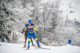 13.12.2022, Annecy-Le Grand Bornand, France (FRA): Sebastian Samuelsson (SWE) -  IBU World Cup Biathlon, training, Annecy-Le Grand Bornand (FRA). www.nordicfocus.com. © Authamayou/NordicFocus. Every downloaded picture is fee-liable.