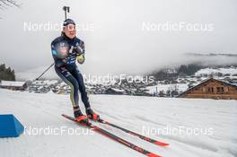 14.12.2022, Annecy-Le Grand Bornand, France (FRA): Justus Strelow (GER) -  IBU World Cup Biathlon, training, Annecy-Le Grand Bornand (FRA). www.nordicfocus.com. © Authamayou/NordicFocus. Every downloaded picture is fee-liable.