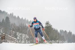 14.12.2022, Annecy-Le Grand Bornand, France (FRA): Team member Team USA -  IBU World Cup Biathlon, training, Annecy-Le Grand Bornand (FRA). www.nordicfocus.com. © Authamayou/NordicFocus. Every downloaded picture is fee-liable.