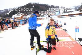 14.12.2022, Annecy-Le Grand Bornand, France (FRA): Ole Einar Bjoerndalen (NOR), Petter Northug (NOR), (l-r) - IBU World Cup Biathlon, training, Annecy-Le Grand Bornand (FRA). www.nordicfocus.com. © Manzoni/NordicFocus. Every downloaded picture is fee-liable.