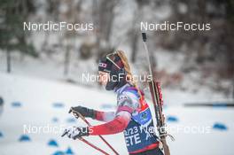 14.12.2022, Annecy-Le Grand Bornand, France (FRA): Anna Gandler (AUT) -  IBU World Cup Biathlon, training, Annecy-Le Grand Bornand (FRA). www.nordicfocus.com. © Authamayou/NordicFocus. Every downloaded picture is fee-liable.