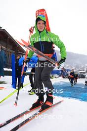 14.12.2022, Annecy-Le Grand Bornand, France (FRA): Tommaso Giacomel (ITA) - IBU World Cup Biathlon, training, Annecy-Le Grand Bornand (FRA). www.nordicfocus.com. © Manzoni/NordicFocus. Every downloaded picture is fee-liable.