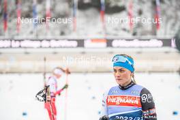 13.12.2022, Annecy-Le Grand Bornand, France (FRA): Susan Kuelm (EST) -  IBU World Cup Biathlon, training, Annecy-Le Grand Bornand (FRA). www.nordicfocus.com. © Authamayou/NordicFocus. Every downloaded picture is fee-liable.