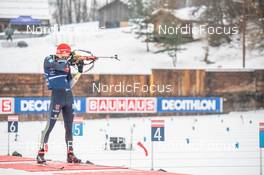 14.12.2022, Annecy-Le Grand Bornand, France (FRA): Roman Rees (GER) -  IBU World Cup Biathlon, training, Annecy-Le Grand Bornand (FRA). www.nordicfocus.com. © Authamayou/NordicFocus. Every downloaded picture is fee-liable.