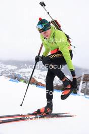 14.12.2022, Annecy-Le Grand Bornand, France (FRA): Vytautas Strolia (LTU) - IBU World Cup Biathlon, training, Annecy-Le Grand Bornand (FRA). www.nordicfocus.com. © Manzoni/NordicFocus. Every downloaded picture is fee-liable.