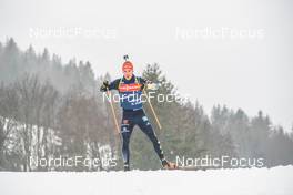 14.12.2022, Annecy-Le Grand Bornand, France (FRA): David Zobel (GER) -  IBU World Cup Biathlon, training, Annecy-Le Grand Bornand (FRA). www.nordicfocus.com. © Authamayou/NordicFocus. Every downloaded picture is fee-liable.