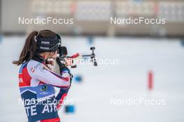 13.12.2022, Annecy-Le Grand Bornand, France (FRA): Undefined athlete competes -  IBU World Cup Biathlon, training, Annecy-Le Grand Bornand (FRA). www.nordicfocus.com. © Authamayou/NordicFocus. Every downloaded picture is fee-liable.