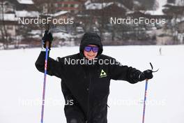 14.12.2022, Annecy-Le Grand Bornand, France (FRA): Lou Jeanmonnot (FRA) - IBU World Cup Biathlon, training, Annecy-Le Grand Bornand (FRA). www.nordicfocus.com. © Manzoni/NordicFocus. Every downloaded picture is fee-liable.
