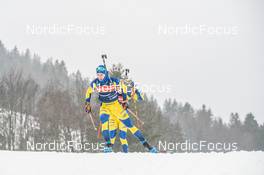 14.12.2022, Annecy-Le Grand Bornand, France (FRA): Jesper Nelin (SWE) -  IBU World Cup Biathlon, training, Annecy-Le Grand Bornand (FRA). www.nordicfocus.com. © Authamayou/NordicFocus. Every downloaded picture is fee-liable.