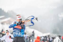 14.12.2022, Annecy-Le Grand Bornand, France (FRA): Tuomas Groenman (FIN) -  IBU World Cup Biathlon, training, Annecy-Le Grand Bornand (FRA). www.nordicfocus.com. © Authamayou/NordicFocus. Every downloaded picture is fee-liable.