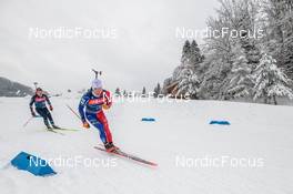 13.12.2022, Annecy-Le Grand Bornand, France (FRA): Emilien Claude (FRA) -  IBU World Cup Biathlon, training, Annecy-Le Grand Bornand (FRA). www.nordicfocus.com. © Authamayou/NordicFocus. Every downloaded picture is fee-liable.