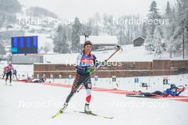 13.12.2022, Annecy-Le Grand Bornand, France (FRA): Undefined athlete competes -  IBU World Cup Biathlon, training, Annecy-Le Grand Bornand (FRA). www.nordicfocus.com. © Authamayou/NordicFocus. Every downloaded picture is fee-liable.
