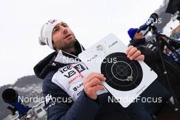 14.12.2022, Annecy-Le Grand Bornand, France (FRA): Patrick Oberegger (ITA) coach Team Norway - IBU World Cup Biathlon, training, Annecy-Le Grand Bornand (FRA). www.nordicfocus.com. © Manzoni/NordicFocus. Every downloaded picture is fee-liable.