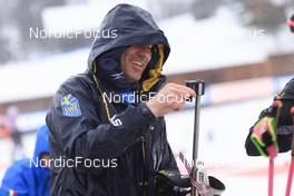 14.12.2022, Annecy-Le Grand Bornand, France (FRA): Jean-Marc Chabloz (SUI), coach Team Sweden - IBU World Cup Biathlon, training, Annecy-Le Grand Bornand (FRA). www.nordicfocus.com. © Manzoni/NordicFocus. Every downloaded picture is fee-liable.