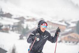 14.12.2022, Annecy-Le Grand Bornand, France (FRA): Timofei Lapshin of South Korea -  IBU World Cup Biathlon, training, Annecy-Le Grand Bornand (FRA). www.nordicfocus.com. © Authamayou/NordicFocus. Every downloaded picture is fee-liable.