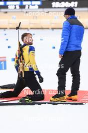 14.12.2022, Annecy-Le Grand Bornand, France (FRA): Petter Northug (NOR), Ole Einar Bjoerndalen (NOR), (l-r) - IBU World Cup Biathlon, training, Annecy-Le Grand Bornand (FRA). www.nordicfocus.com. © Manzoni/NordicFocus. Every downloaded picture is fee-liable.