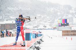 13.12.2022, Annecy-Le Grand Bornand, France (FRA): Sophie Chauveau (FRA) -  IBU World Cup Biathlon, training, Annecy-Le Grand Bornand (FRA). www.nordicfocus.com. © Authamayou/NordicFocus. Every downloaded picture is fee-liable.