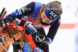14.12.2022, Annecy-Le Grand Bornand, France (FRA): Ingrid Landmark Tandrevold (NOR) - IBU World Cup Biathlon, training, Annecy-Le Grand Bornand (FRA). www.nordicfocus.com. © Manzoni/NordicFocus. Every downloaded picture is fee-liable.