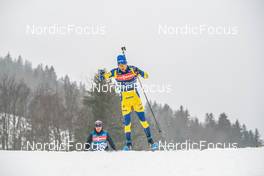 14.12.2022, Annecy-Le Grand Bornand, France (FRA): Oskar Brandt (SWE) -  IBU World Cup Biathlon, training, Annecy-Le Grand Bornand (FRA). www.nordicfocus.com. © Authamayou/NordicFocus. Every downloaded picture is fee-liable.