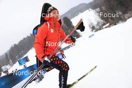 14.12.2022, Annecy-Le Grand Bornand, France (FRA): Jin Nakajima (JPN) - IBU World Cup Biathlon, training, Annecy-Le Grand Bornand (FRA). www.nordicfocus.com. © Manzoni/NordicFocus. Every downloaded picture is fee-liable.