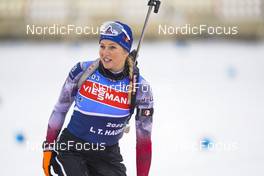14.12.2022, Annecy-Le Grand Bornand, France (FRA): Lisa Theresa Hauser (AUT) -  IBU World Cup Biathlon, training, Annecy-Le Grand Bornand (FRA). www.nordicfocus.com. © Thibaut/NordicFocus. Every downloaded picture is fee-liable.