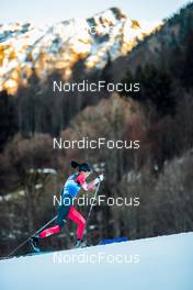 01.01.2022, Oberstdorf, Germany (GER): Masako Ishida (JPN) - FIS world cup cross-country, tour de ski, individual sprint, Oberstdorf (GER). www.nordicfocus.com. © Modica/NordicFocus. Every downloaded picture is fee-liable.