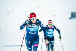 01.01.2022, Oberstdorf, Germany (GER): Katharine Ogden (USA) - FIS world cup cross-country, tour de ski, individual sprint, Oberstdorf (GER). www.nordicfocus.com. © Modica/NordicFocus. Every downloaded picture is fee-liable.