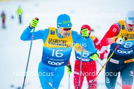 01.01.2022, Oberstdorf, Germany (GER): Maicol Rastelli (ITA) - FIS world cup cross-country, tour de ski, individual sprint, Oberstdorf (GER). www.nordicfocus.com. © Modica/NordicFocus. Every downloaded picture is fee-liable.
