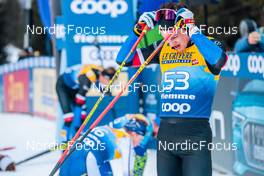 04.01.2022, Val di Fiemme, Italy (ITA): Adam Fellner (CZE) - FIS world cup cross-country, tour de ski, final climb men, Val di Fiemme (ITA). www.nordicfocus.com. © Modica/NordicFocus. Every downloaded picture is fee-liable.