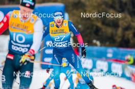 04.01.2022, Val di Fiemme, Italy (ITA): Roman Furger (SUI) - FIS world cup cross-country, tour de ski, final climb men, Val di Fiemme (ITA). www.nordicfocus.com. © Modica/NordicFocus. Every downloaded picture is fee-liable.