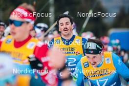 04.01.2022, Val di Fiemme, Italy (ITA): Jonas Baumann (SUI) - FIS world cup cross-country, tour de ski, final climb men, Val di Fiemme (ITA). www.nordicfocus.com. © Modica/NordicFocus. Every downloaded picture is fee-liable.