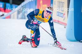 04.01.2022, Val di Fiemme, Italy (ITA): Zak Ketterson (USA) - FIS world cup cross-country, tour de ski, final climb men, Val di Fiemme (ITA). www.nordicfocus.com. © Modica/NordicFocus. Every downloaded picture is fee-liable.