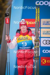 04.01.2022, Val di Fiemme, Italy (ITA): Denis Spitsov (RUS) - FIS world cup cross-country, tour de ski, final climb men, Val di Fiemme (ITA). www.nordicfocus.com. © Modica/NordicFocus. Every downloaded picture is fee-liable.