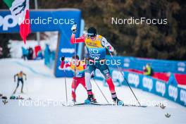 04.01.2022, Val di Fiemme, Italy (ITA): Sjur Roethe (NOR) - FIS world cup cross-country, tour de ski, final climb men, Val di Fiemme (ITA). www.nordicfocus.com. © Modica/NordicFocus. Every downloaded picture is fee-liable.