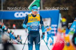 04.01.2022, Val di Fiemme, Italy (ITA): Imanol Rojo (ESP) - FIS world cup cross-country, tour de ski, final climb men, Val di Fiemme (ITA). www.nordicfocus.com. © Modica/NordicFocus. Every downloaded picture is fee-liable.