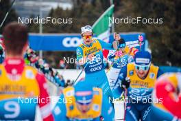 04.01.2022, Val di Fiemme, Italy (ITA): Clement Parisse (FRA) - FIS world cup cross-country, tour de ski, final climb men, Val di Fiemme (ITA). www.nordicfocus.com. © Modica/NordicFocus. Every downloaded picture is fee-liable.