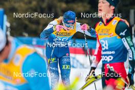 04.01.2022, Val di Fiemme, Italy (ITA): Remi Lindholm (FIN) - FIS world cup cross-country, tour de ski, final climb men, Val di Fiemme (ITA). www.nordicfocus.com. © Modica/NordicFocus. Every downloaded picture is fee-liable.