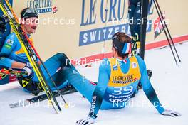 04.01.2022, Val di Fiemme, Italy (ITA): Martin Collet (FRA) - FIS world cup cross-country, tour de ski, final climb men, Val di Fiemme (ITA). www.nordicfocus.com. © Modica/NordicFocus. Every downloaded picture is fee-liable.