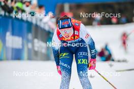 04.01.2022, Val di Fiemme, Italy (ITA): Kerttu Niskanen (FIN) - FIS world cup cross-country, tour de ski, final climb women, Val di Fiemme (ITA). www.nordicfocus.com. © Modica/NordicFocus. Every downloaded picture is fee-liable.