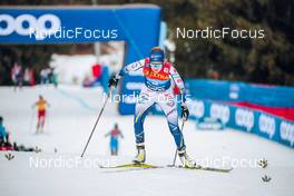 04.01.2022, Val di Fiemme, Italy (ITA): Ebba Andersson (SWE) - FIS world cup cross-country, tour de ski, final climb women, Val di Fiemme (ITA). www.nordicfocus.com. © Modica/NordicFocus. Every downloaded picture is fee-liable.