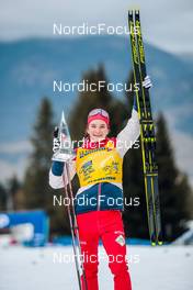 04.01.2022, Val di Fiemme, Italy (ITA): Natalia Nepryaeva (RUS) - FIS world cup cross-country, tour de ski, final climb women, Val di Fiemme (ITA). www.nordicfocus.com. © Modica/NordicFocus. Every downloaded picture is fee-liable.
