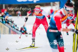 04.01.2022, Val di Fiemme, Italy (ITA): Teresa Stadlober (AUT) - FIS world cup cross-country, tour de ski, final climb women, Val di Fiemme (ITA). www.nordicfocus.com. © Modica/NordicFocus. Every downloaded picture is fee-liable.