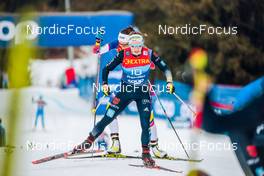 04.01.2022, Val di Fiemme, Italy (ITA): Antonia Fraebel (GER) - FIS world cup cross-country, tour de ski, final climb women, Val di Fiemme (ITA). www.nordicfocus.com. © Modica/NordicFocus. Every downloaded picture is fee-liable.