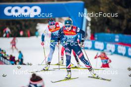 04.01.2022, Val di Fiemme, Italy (ITA): Novie Mccabe (USA) - FIS world cup cross-country, tour de ski, final climb women, Val di Fiemme (ITA). www.nordicfocus.com. © Modica/NordicFocus. Every downloaded picture is fee-liable.
